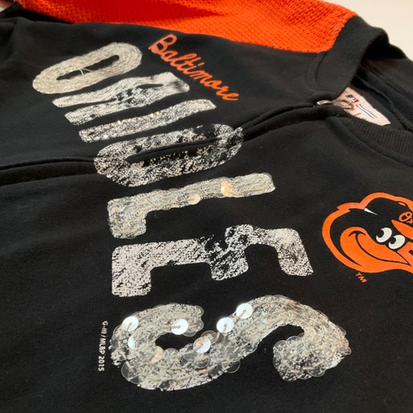 Authentic Baltimore Orioles Men’s Zippered Sweater - Size S - NWT - Picture 6 of 11